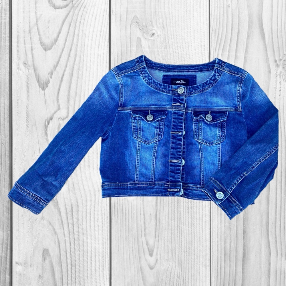 Cropped Jean Jacket